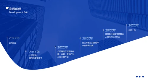 校园招聘蓝色简约商务风PPT
