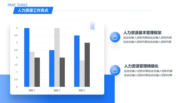 人力资源部HR工作总结通用PPT模板