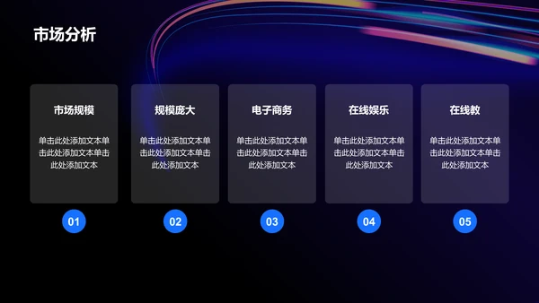 紫色炫酷互联网行业商业计划书PPT模板