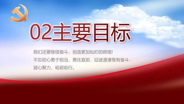 党支部党史学习教育工作总结动态PPT