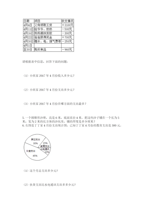 郑州外国语中学小升初数学试卷【word】.docx