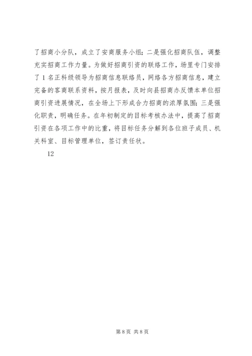 乡镇招商办工作总结.docx