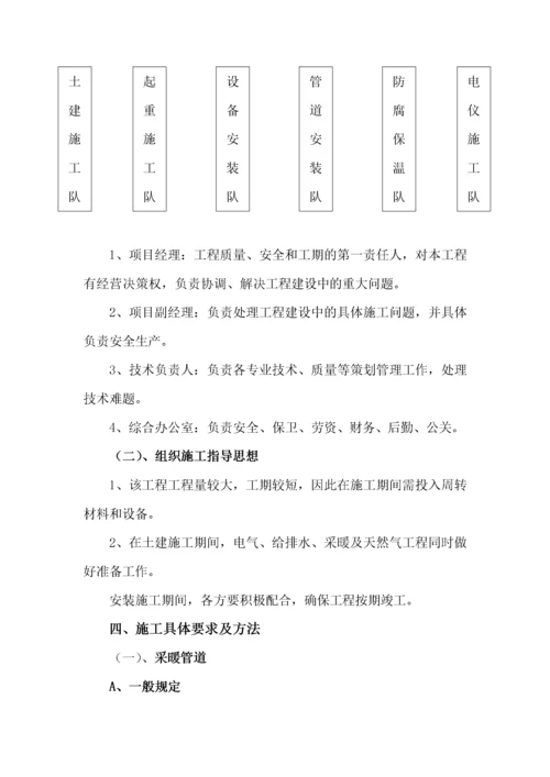 热力管网工程施工组织设计.docx