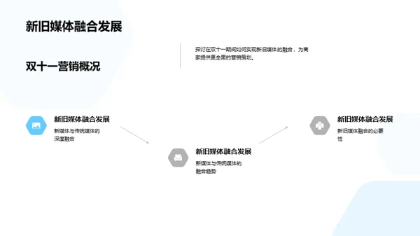 双十一新媒融合策略