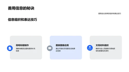 新媒体项目与高效会议PPT模板