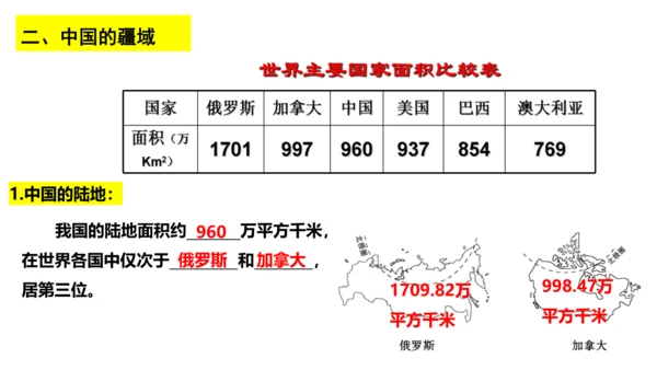 4.1.1 辽阔的疆域 课件