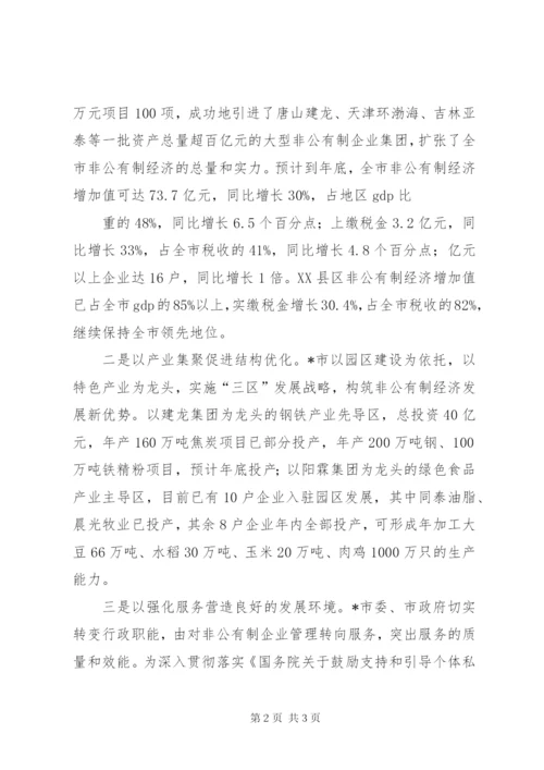 企业非公有制经济发展方案.docx