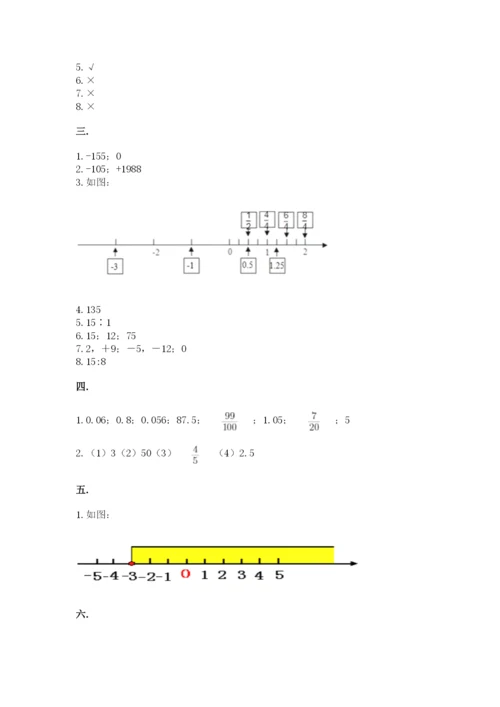 浙教版数学小升初模拟试卷及答案【必刷】.docx