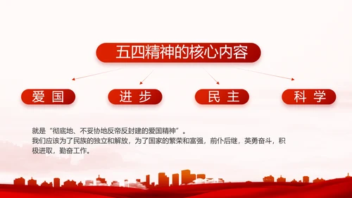 红色大气党建党支部年终述职报告PPT
