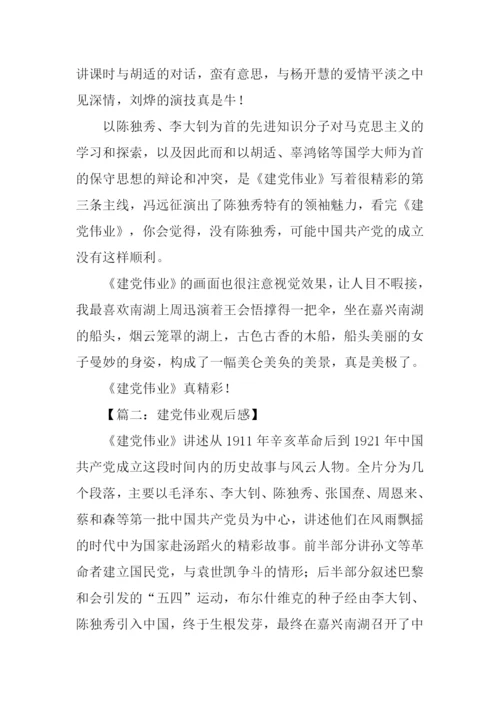 建党伟业观后感-1.docx