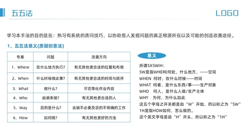 蓝色简约IE七大手法培训PPT模板宣传PPT动态PPT
