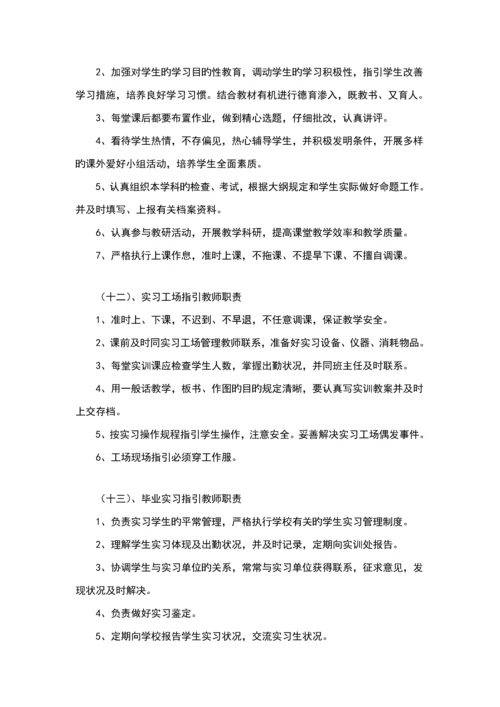 教师标准手册全新规章新版制度篇.docx