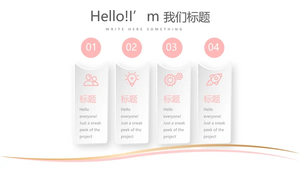 粉色简约彩妆总结汇报动态PPT
