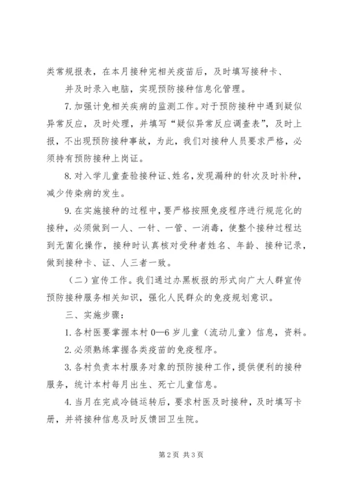 预防接种实施方案 (2).docx