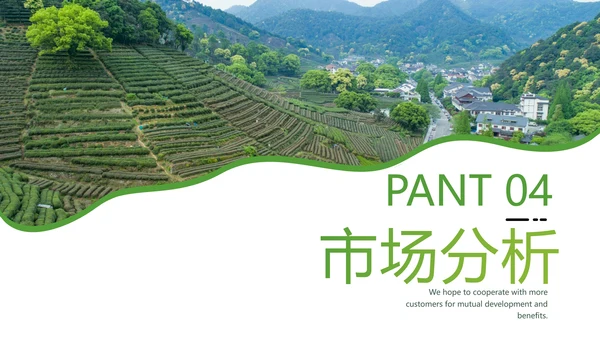 绿色乡村文化旅游新农村建设农业PPT模板