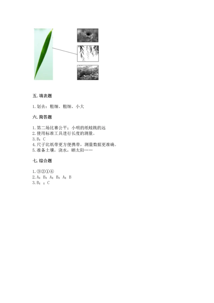 教科版小学一年级上册科学期末测试卷精品（各地真题）.docx