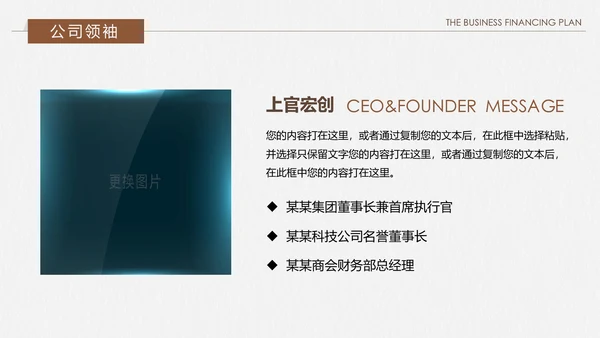 创意复古融资投资商业计划书PPT模板