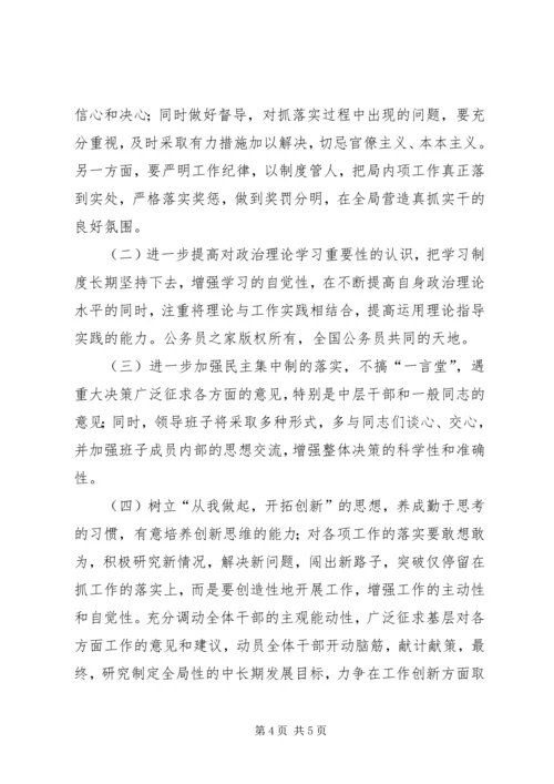 民主生活会自查报告（税务）.docx