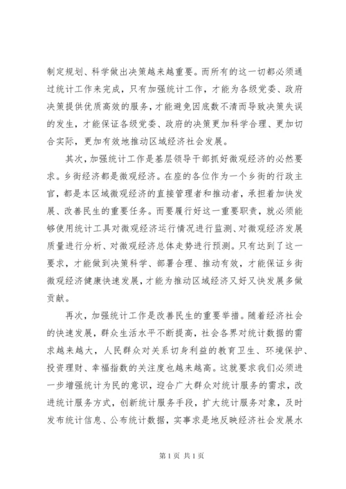 基层统计基础建设工作会发言稿.docx