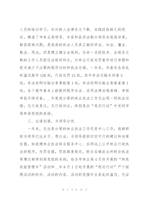 个人述职述廉报告10篇.docx