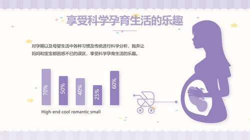 紫色大气母婴婴儿工作总结汇报PPT