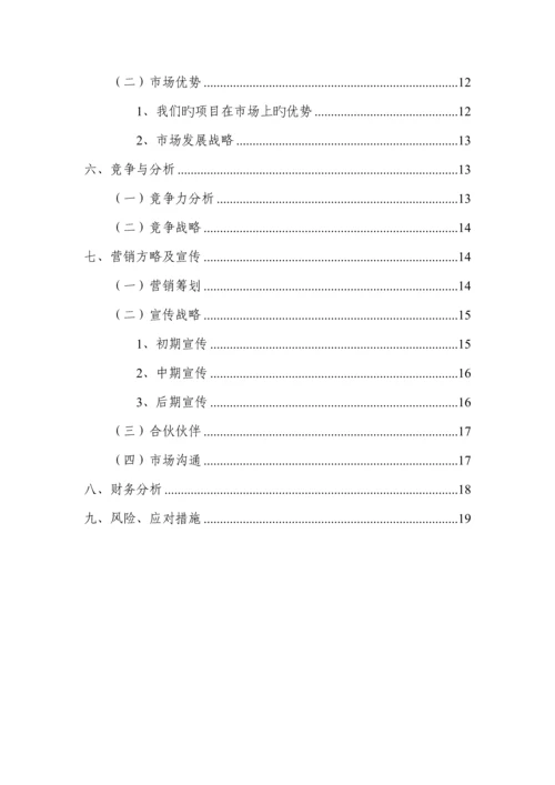 公益创业综合计划书.docx