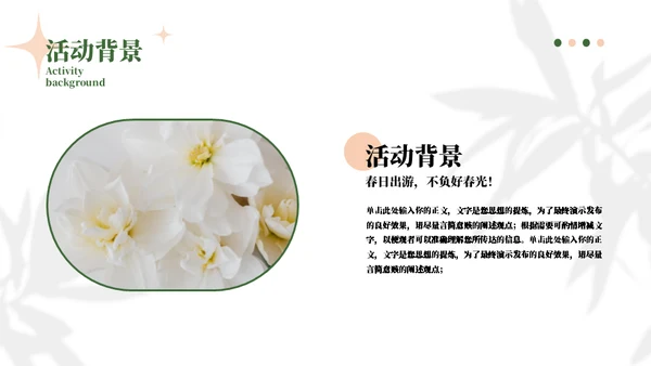 来自门后的春天策划方案通用PPT模板