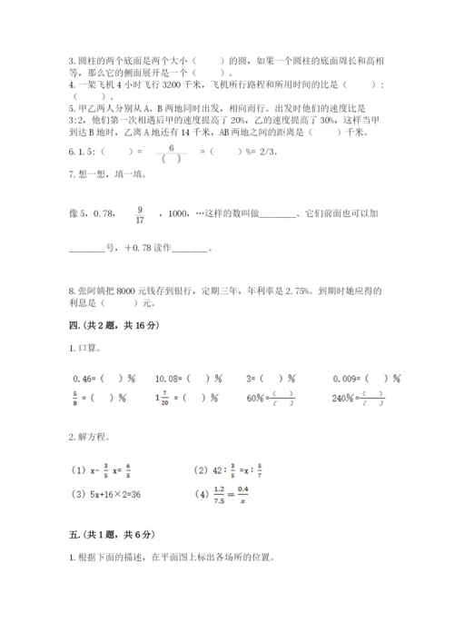 小学六年级数学毕业试题附完整答案【典优】.docx