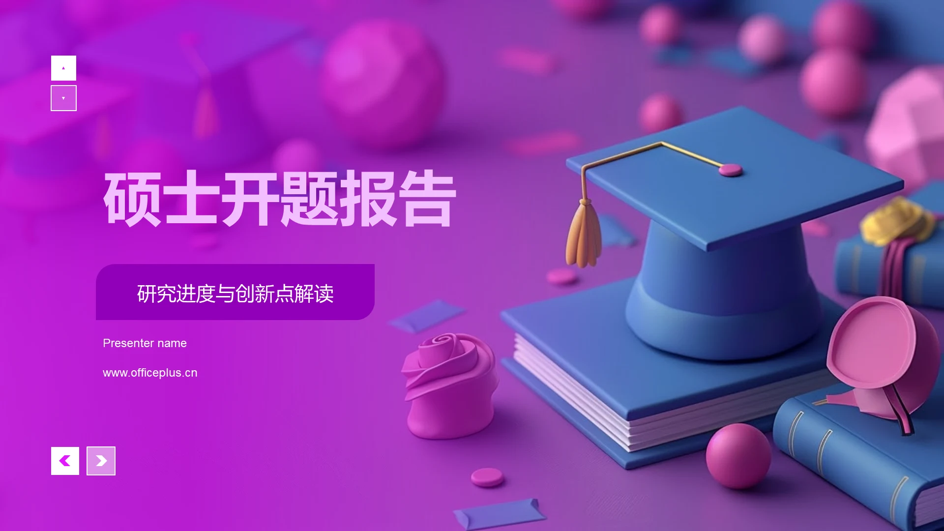 硕士开题报告PPT模板