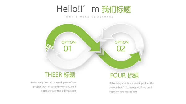 绿色清新医疗学术报告动态PPT