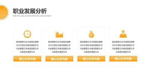 大学生职业规划个人职业规划设想PPT模版