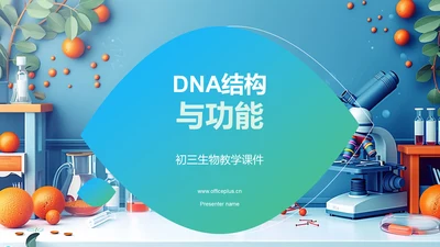 DNA结构与功能PPT模板