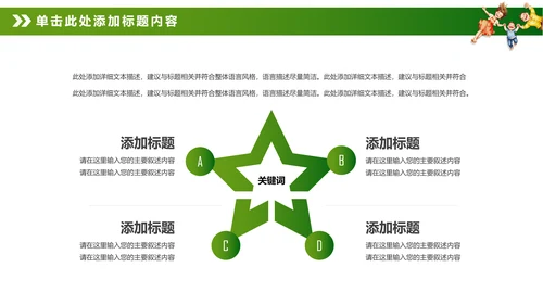 绿色环保新能源汽车PPT动态模板
