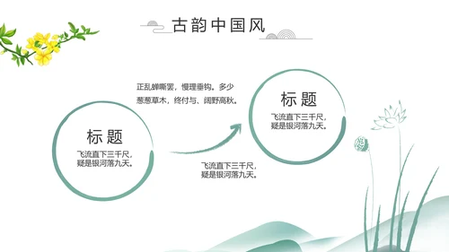 中国风清明祭祀习俗清明节扫墓PPT