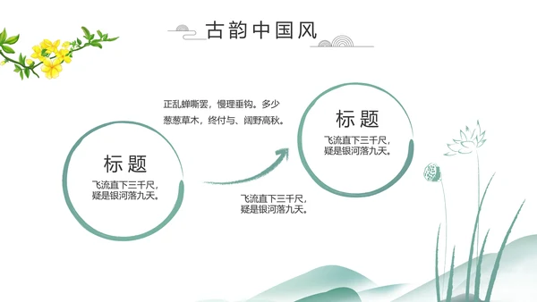 中国风清明祭祀习俗清明节扫墓PPT
