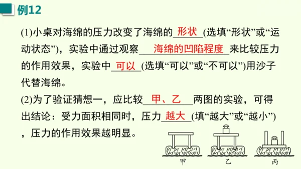 人教版（2024）物理八年级下册第九章 压强单元复习 课件（52张PPT)