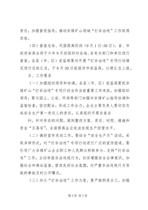 非煤矿山领域打非治违专项行动工作方案讲解 (3).docx