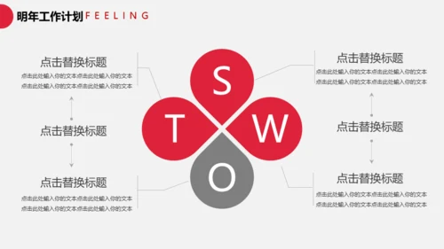 时尚虎年总结汇报通用PPT模板