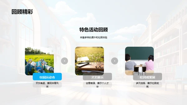 校园生活纵观