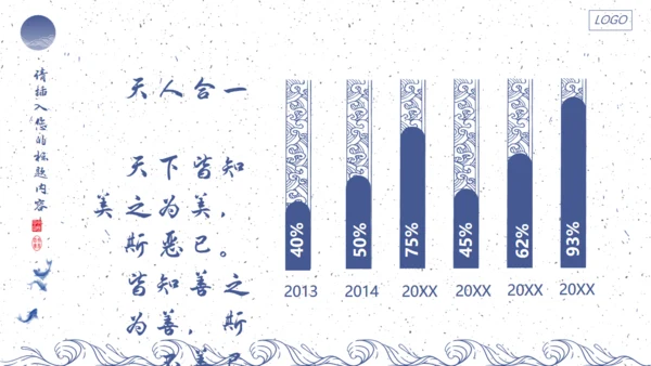 青花瓷论文答辩通用PPT模板