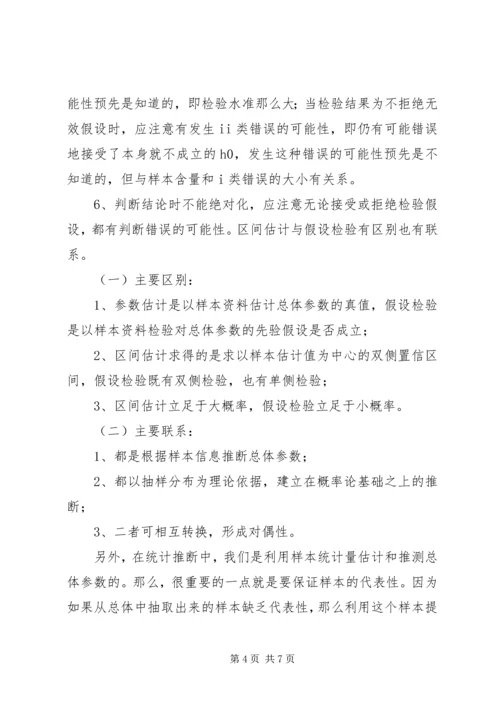 数理统计学习感想 (4).docx