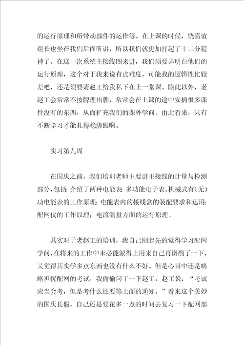 2023绘图员实习周记10篇
