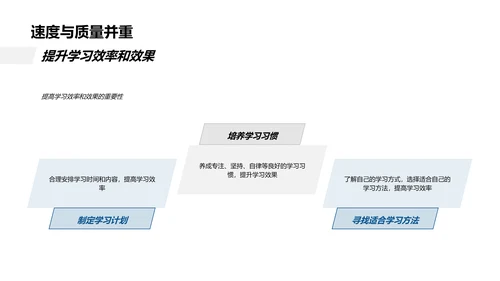 新学期学习计划PPT模板