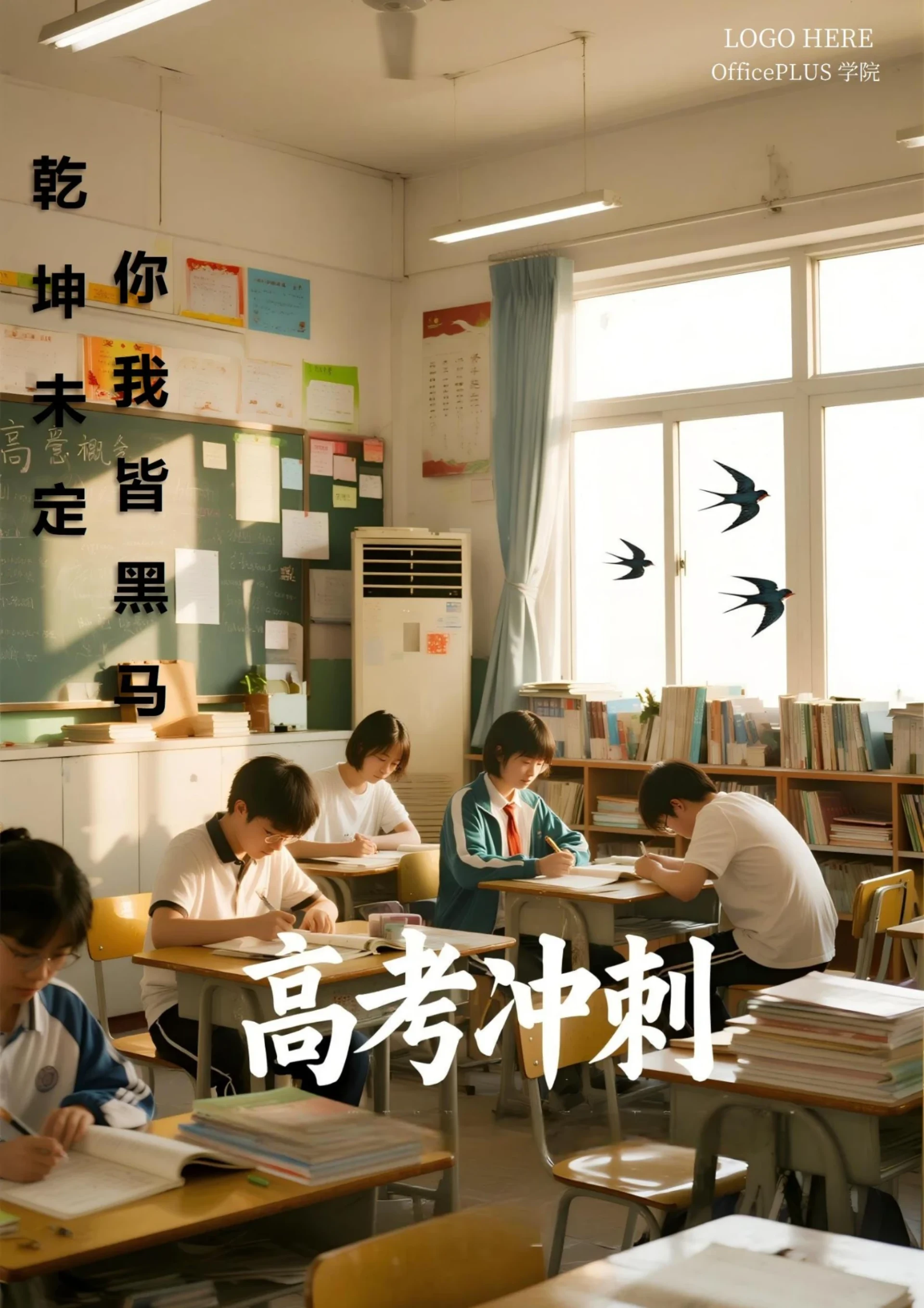 高考加油冲刺海报4