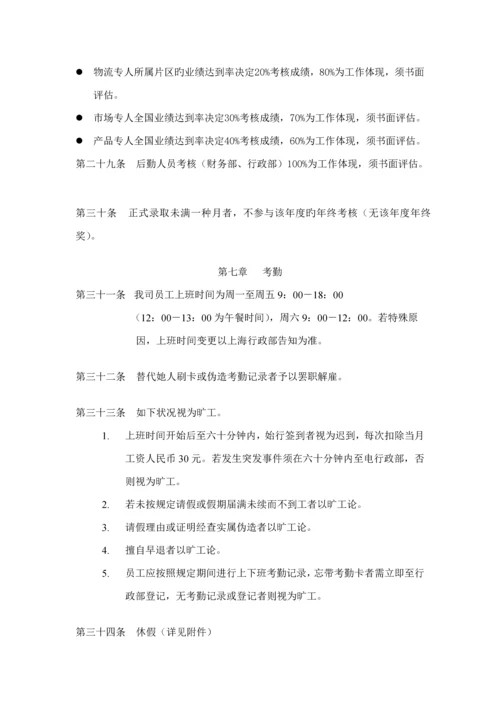 现代企业员工标准手册.docx