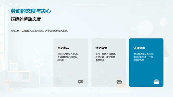 劳动教育总结讲座PPT模板