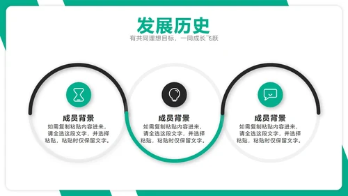 高端大气商务企业团队介绍公司成员架构PPT模板