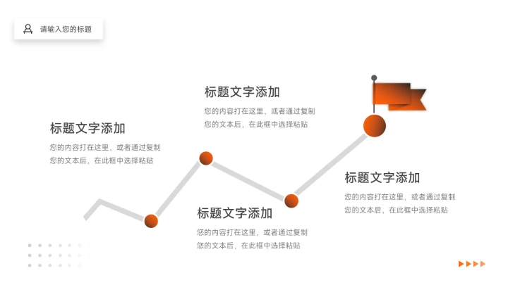 橙色渐变实用文化培训PPT模板