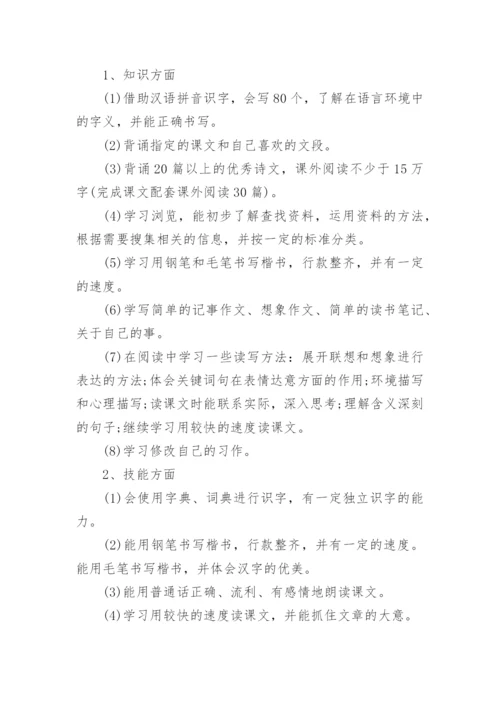 2017小学六年级语文下册教学计划.docx