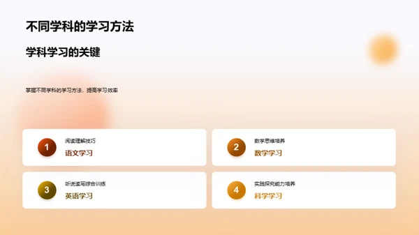 初中学习指南